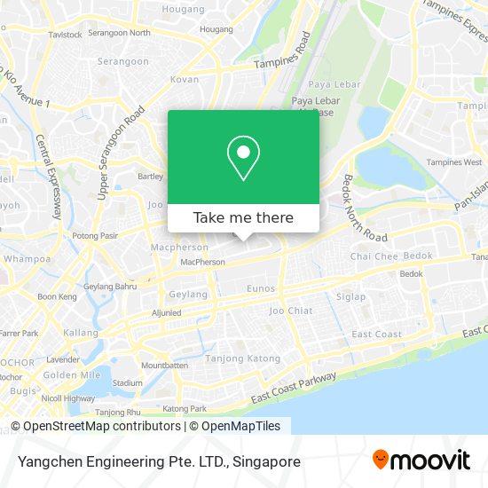 Yangchen Engineering Pte. LTD. map