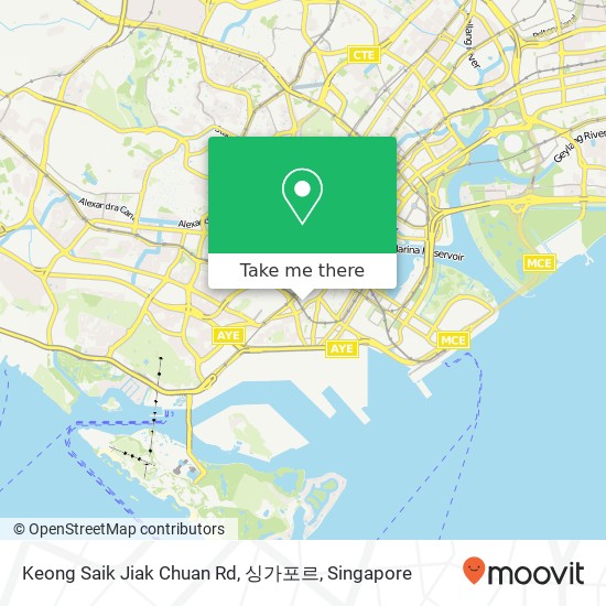 Keong Saik Jiak Chuan Rd, 싱가포르 map