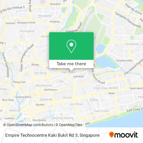 Empire Technocentre Kaki Bukit Rd 3地图