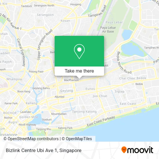 Bizlink Centre Ubi Ave 1地图