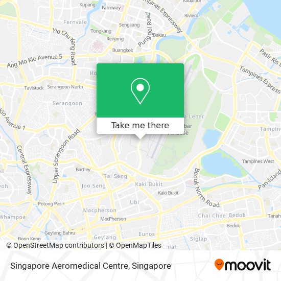 Singapore Aeromedical Centre map