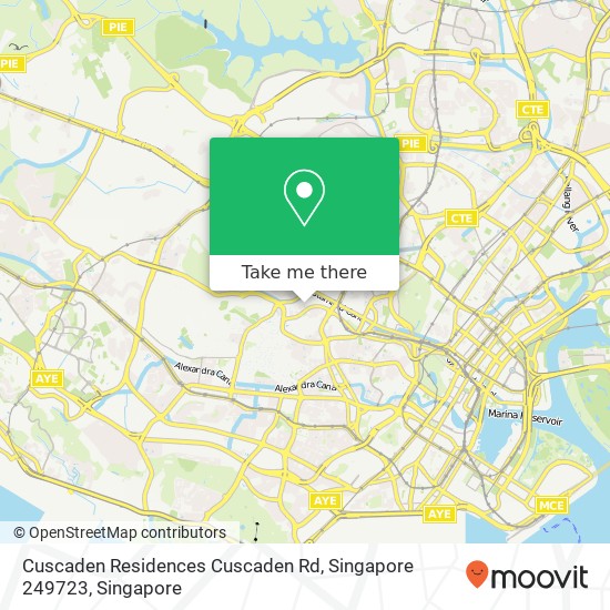 Cuscaden Residences Cuscaden Rd, Singapore 249723地图