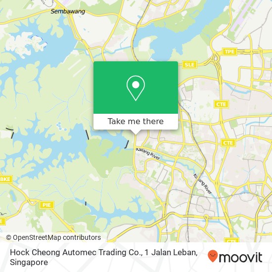 Hock Cheong Automec Trading Co., 1 Jalan Leban地图