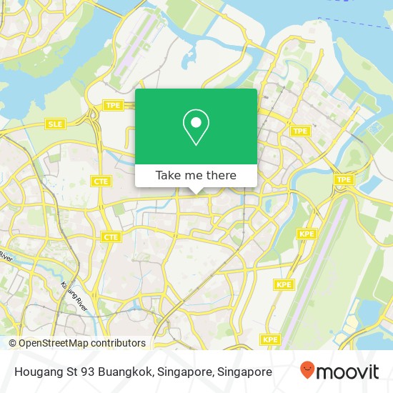 Hougang St 93 Buangkok, Singapore map