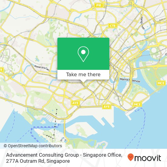 Advancement Consulting Group - Singapore Office, 277A Outram Rd map