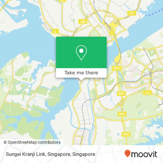Sungei Kranji Link, Singapore map