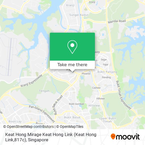 Keat Hong Mirage Keat Hong Link (Keat Hong Link,817c) map