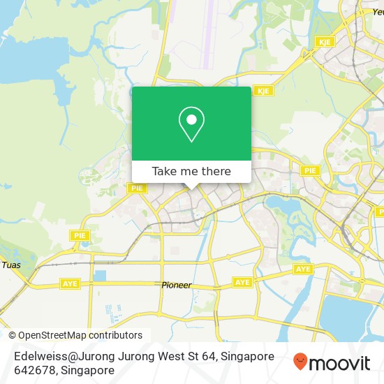 Edelweiss@Jurong Jurong West St 64, Singapore 642678地图