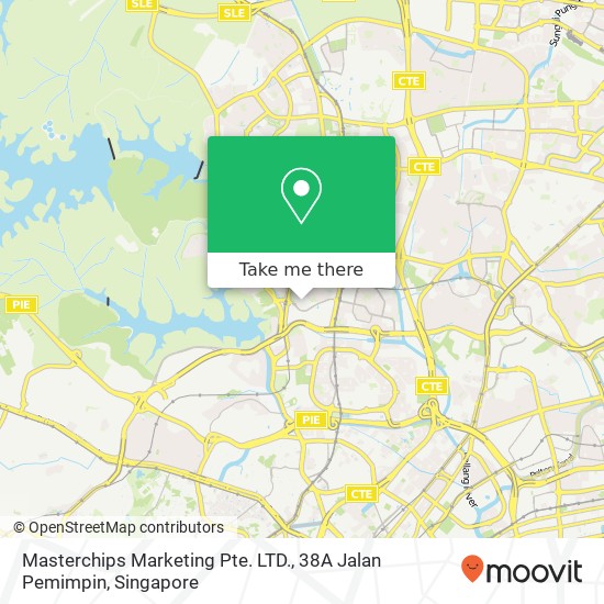 Masterchips Marketing Pte. LTD., 38A Jalan Pemimpin地图