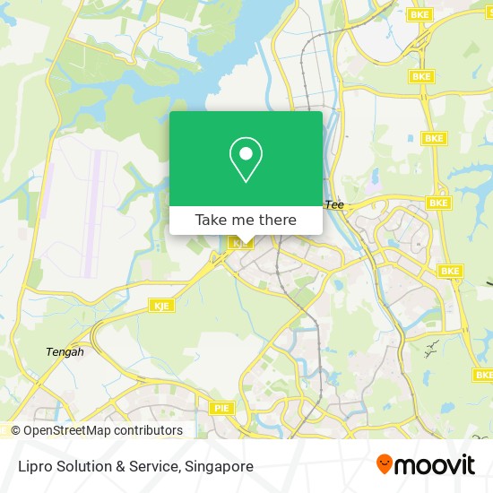 Lipro Solution & Service map