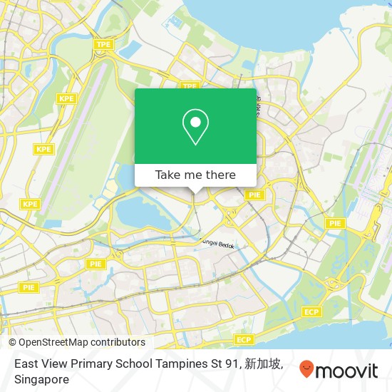 East View Primary School Tampines St 91, 新加坡 map