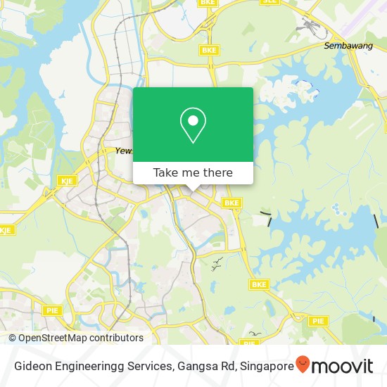 Gideon Engineeringg Services, Gangsa Rd map