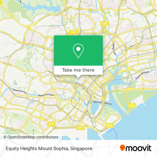 Equity Heights Mount Sophia map