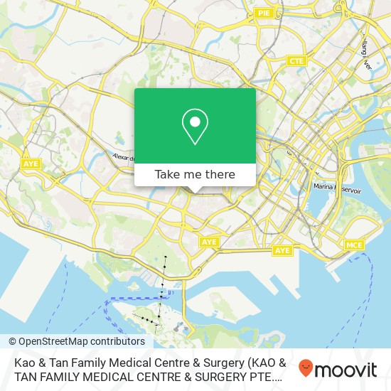 Kao & Tan Family Medical Centre & Surgery (KAO & TAN FAMILY MEDICAL CENTRE & SURGERY PTE. LTD.), Singapore 16 map