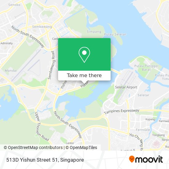 513D Yishun Street 51地图