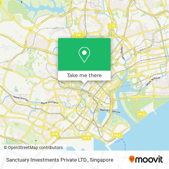 Sanctuary Investments Private LTD. map