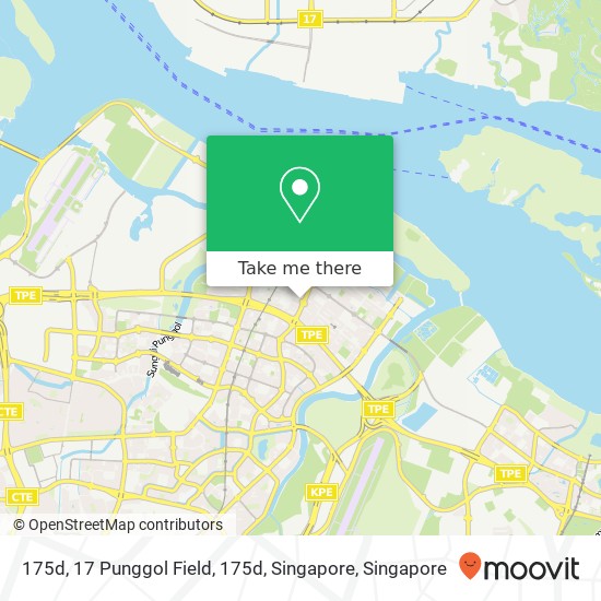 175d, 17 Punggol Field, 175d, Singapore地图