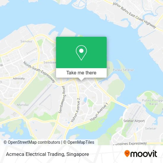 Acmeca Electrical Trading map