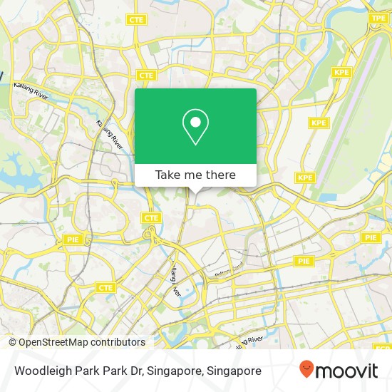 Woodleigh Park Park Dr, Singapore地图