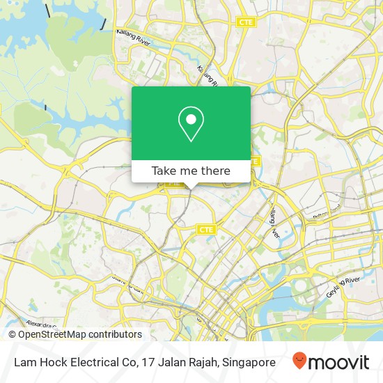 Lam Hock Electrical Co, 17 Jalan Rajah地图