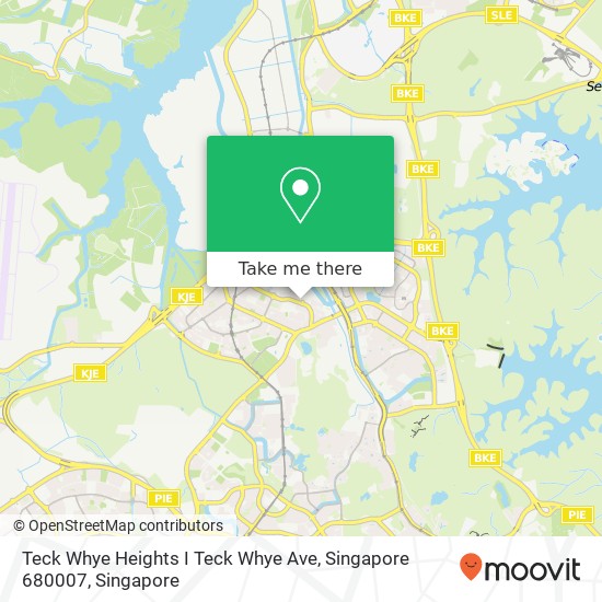 Teck Whye Heights I Teck Whye Ave, Singapore 680007地图