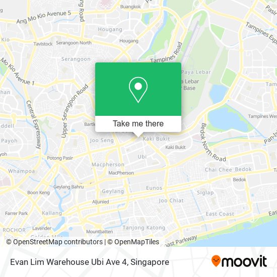 Evan Lim Warehouse Ubi Ave 4地图