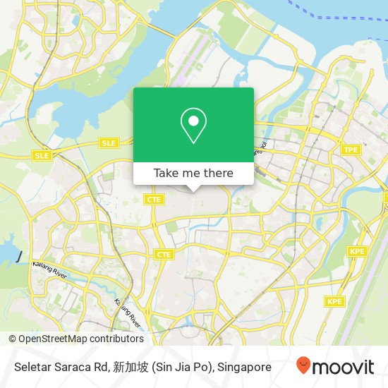 Seletar Saraca Rd, 新加坡 (Sin Jia Po)地图