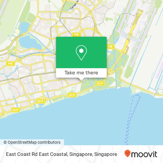 East Coast Rd East Coastal, Singapore map