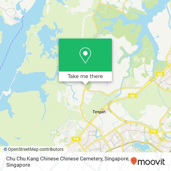 Chu Chu Kang Chinese Chinese Cemetery, Singapore map