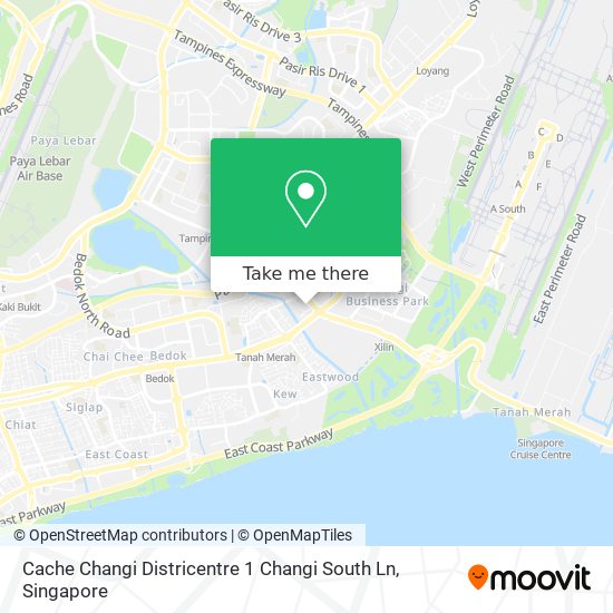 Cache Changi Districentre 1 Changi South Ln map