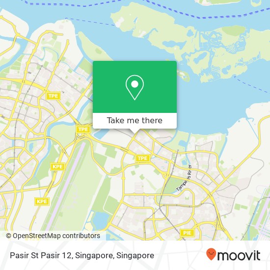 Pasir St Pasir 12, Singapore map