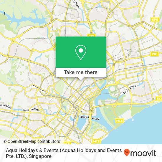 Aqua Holidays & Events (Aquaa Holidays and Events Pte. LTD.) map