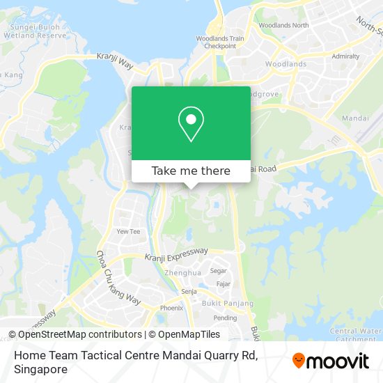 Home Team Tactical Centre Mandai Quarry Rd地图