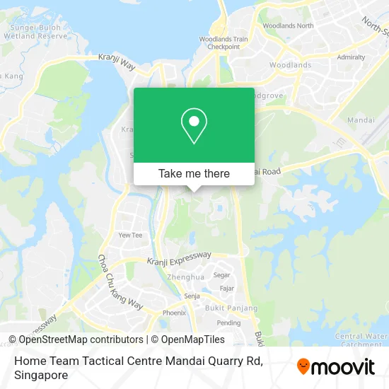 Home Team Tactical Centre Mandai Quarry Rd map