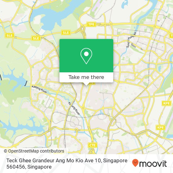 Teck Ghee Grandeur Ang Mo Kio Ave 10, Singapore 560456地图