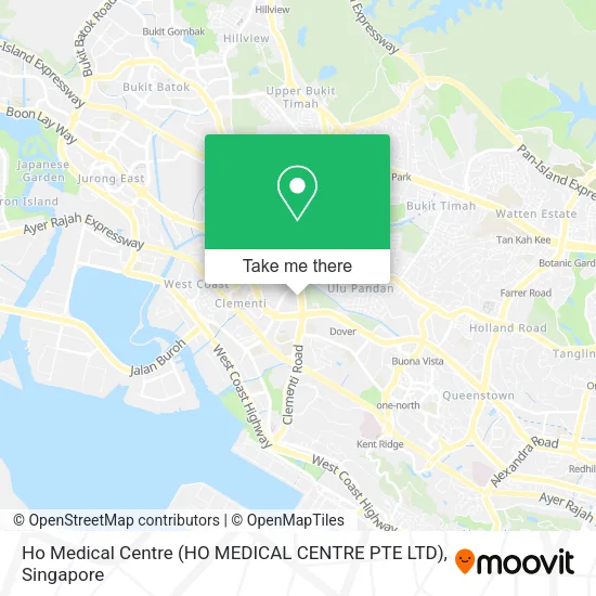 Ho Medical Centre (HO MEDICAL CENTRE PTE LTD) map