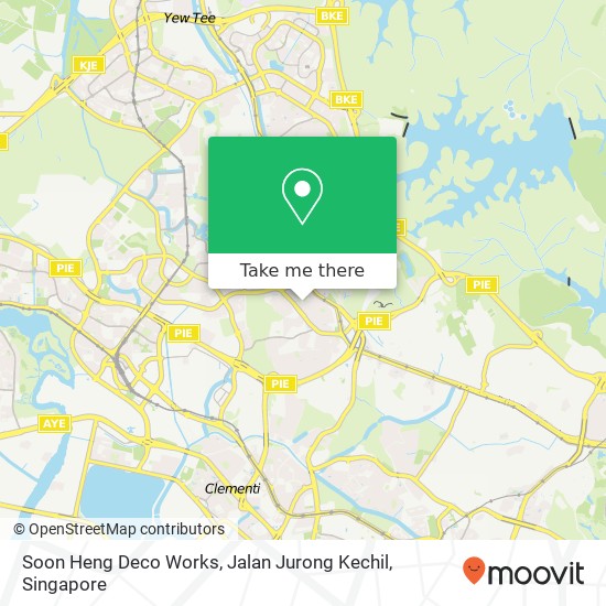 Soon Heng Deco Works, Jalan Jurong Kechil map