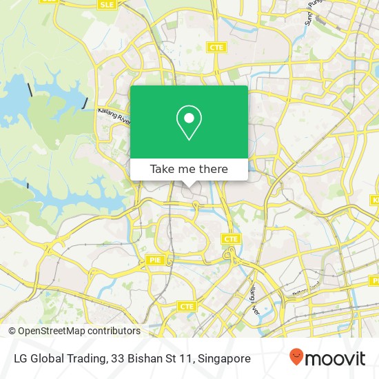 LG Global Trading, 33 Bishan St 11 map