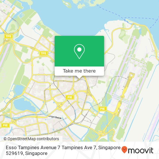 Esso Tampines Avenue 7 Tampines Ave 7, Singapore 529619 map