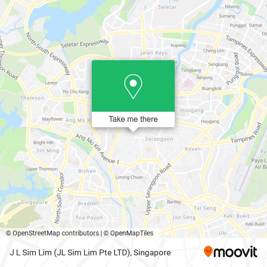 J L Sim Lim (JL Sim Lim Pte LTD)地图