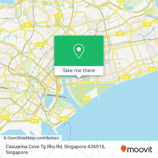 Casuarina Cove Tg Rhu Rd, Singapore 436916 map