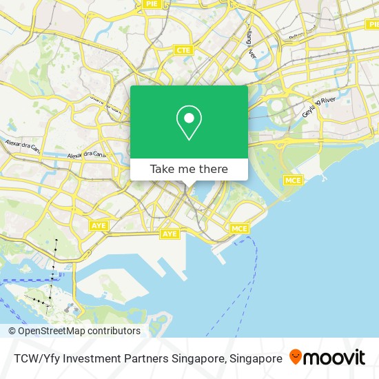 TCW / Yfy Investment Partners Singapore map
