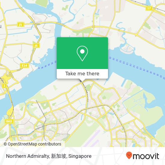 Northern Admiralty, 新加坡 map