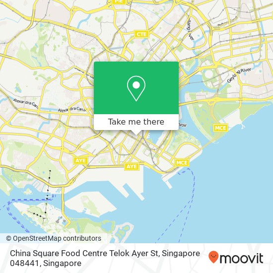 China Square Food Centre Telok Ayer St, Singapore 048441 map