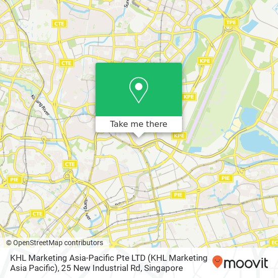 KHL Marketing Asia-Pacific Pte LTD (KHL Marketing Asia Pacific), 25 New Industrial Rd地图