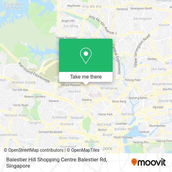 Balestier Hill Shopping Centre Balestier Rd地图