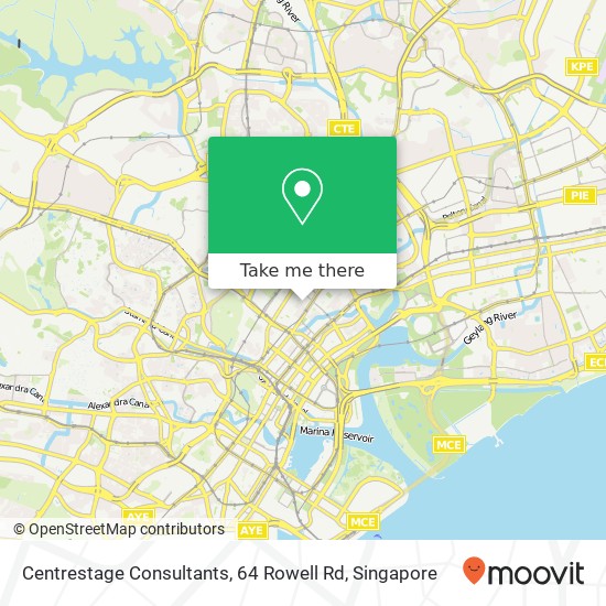 Centrestage Consultants, 64 Rowell Rd地图