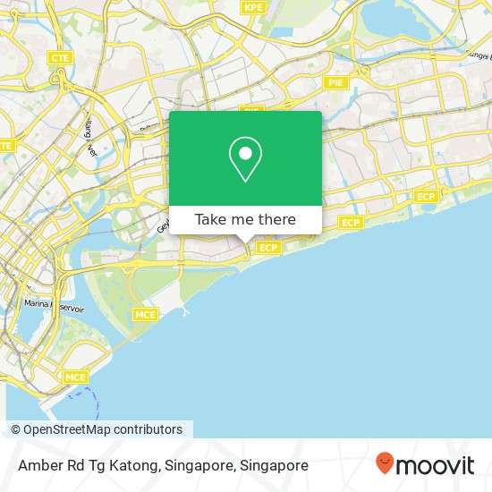 Amber Rd Tg Katong, Singapore map