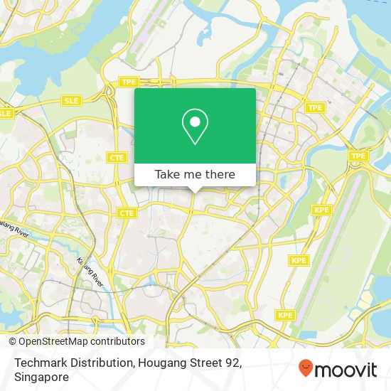 Techmark Distribution, Hougang Street 92 map