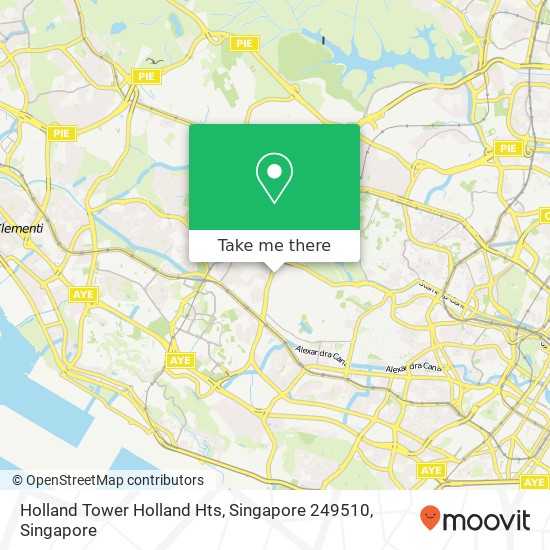 Holland Tower Holland Hts, Singapore 249510地图